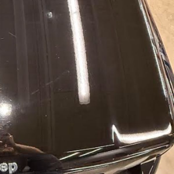 Polished vehicle exterior panel