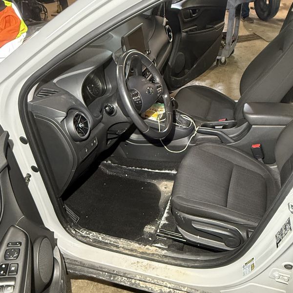 Vehicle detailing in progress